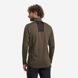 Txlite Midlayer Half Zip Men Dark Olive