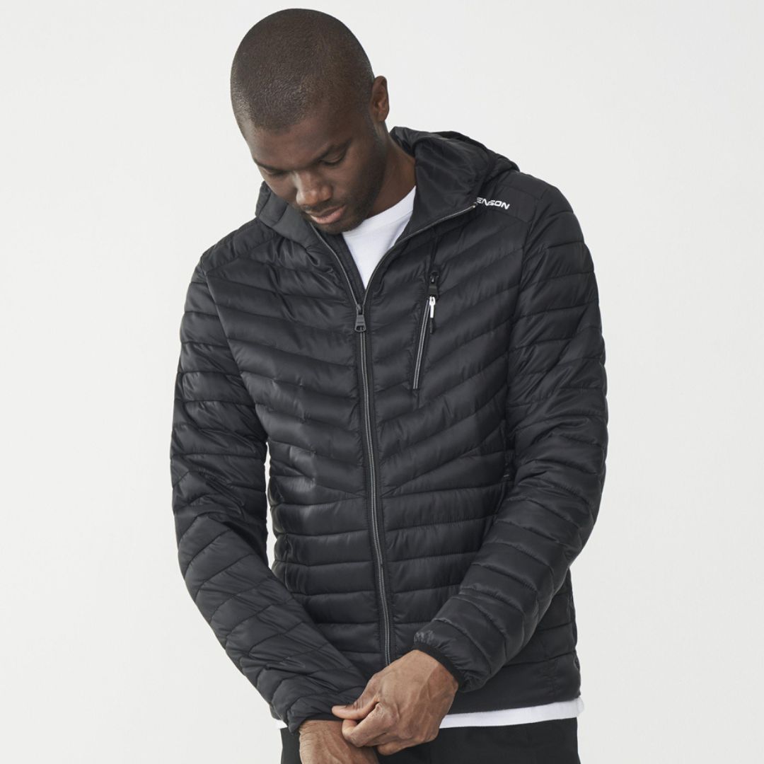 Kofi Dúnjakki Svartur S -XXL